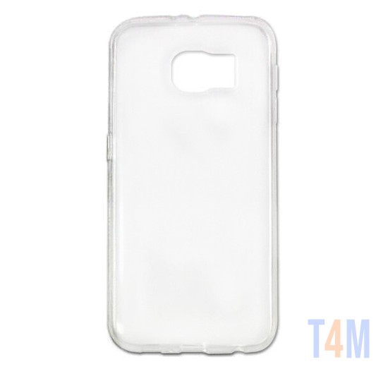 Funda de Silicona Suave para Samsung Galaxy S6 Transparente